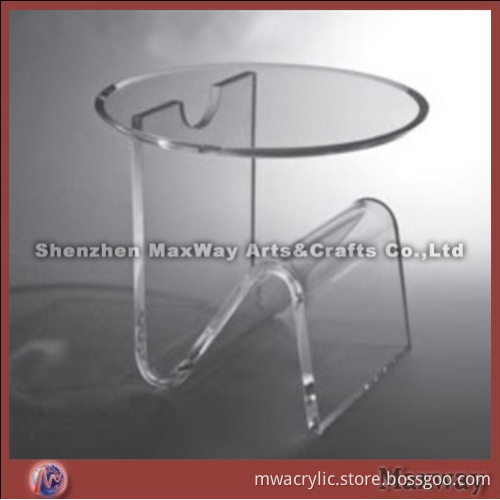 Clear elegant popular lucite tea table